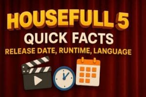 housefull 5 showtimes